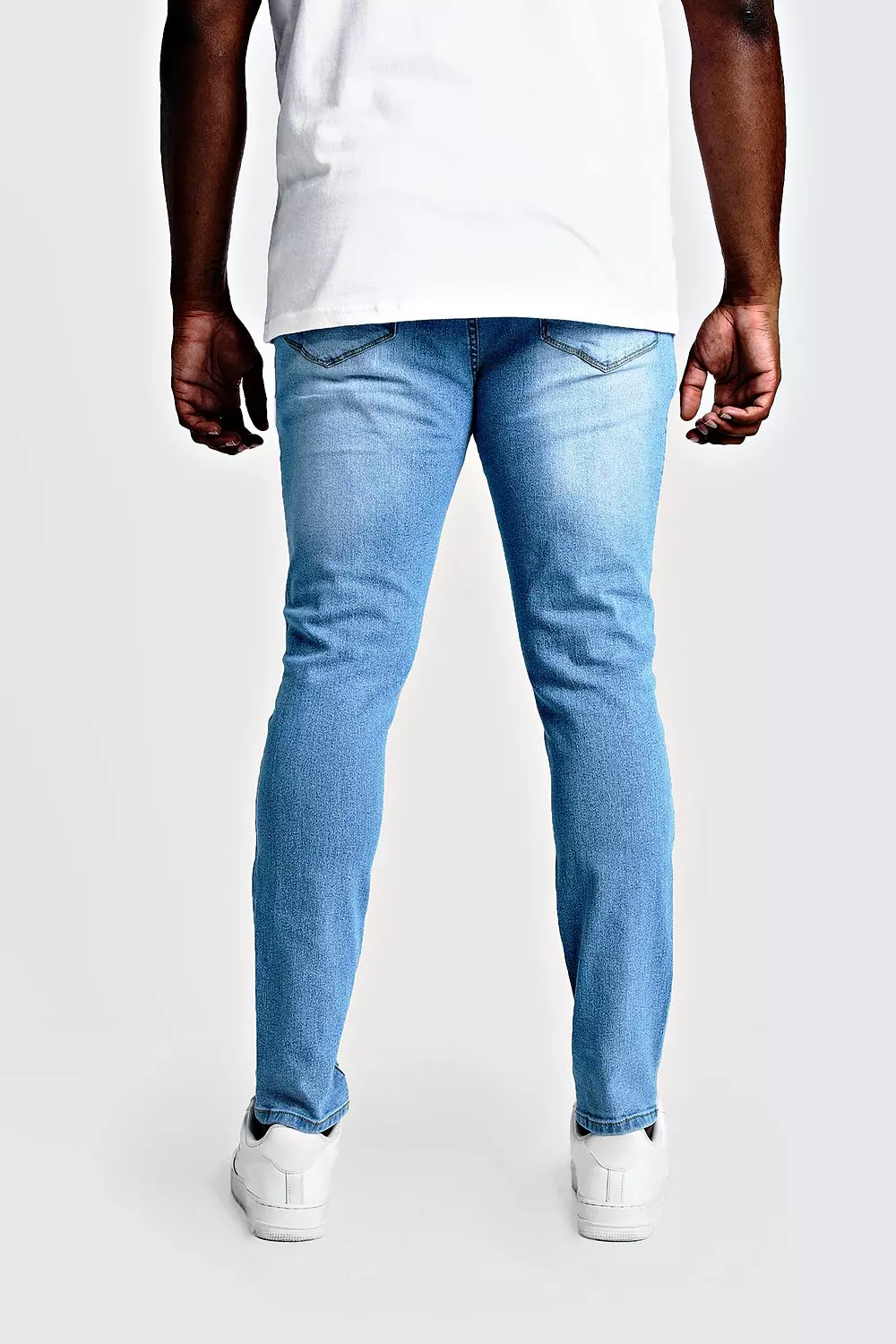 Big and tall hot sale jeans slim fit